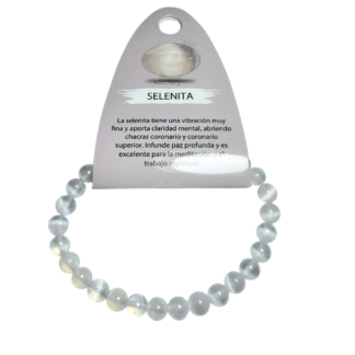 Pulsera elástica de selenita