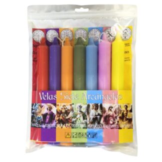 Set velas 7 arcángeles 19 cm