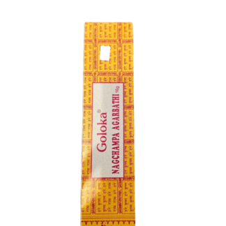 Incienso Nag Champa Agarbathi amarillo